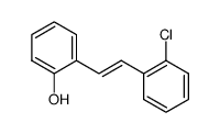 (E)-2-(2-chlorostyryl)phenol结构式