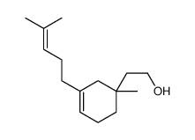 2-[1-methyl-3-(4-methylpent-3-enyl)cyclohex-3-en-1-yl]ethanol结构式