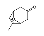 6-methyl-8-oxabicyclo[3.2.1]oct-6-en-3-one结构式