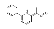 6-(1-nitrosoethylidene)-2-phenyl-1H-pyrimidine Structure