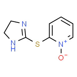 Pyridine, 2-(2-imidazolin-2-ylthio)-, 1-oxide (6CI,7CI) structure