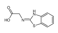 Glycine, N-2-benzothiazolyl- (6CI,7CI,9CI) Structure