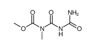Allophanic acid,4-carbamoyl-2-methyl-,methyl ester (7CI) Structure