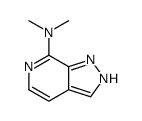 N,N-dimethyl-1H-pyrazolo[3,4-c]pyridin-7-amine Structure