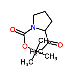 tert-butyl 2-acetylpyrrolidine-1-carboxylate Structure