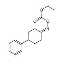 ethyl [(4-phenylcyclohexylidene)amino] carbonate结构式