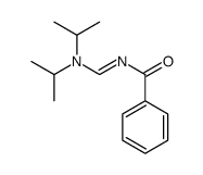 N-[[di(propan-2-yl)amino]methylidene]benzamide Structure