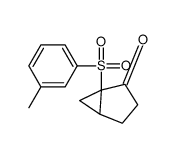 (1R,5R)-1-(3-methylphenyl)sulfonylbicyclo[3.1.0]hexan-2-one结构式