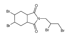 N-2,3-dibromopropyl-4,5-dibromohexahydrophthalimide结构式