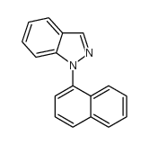 1-萘-1-基-1H-吲唑结构式
