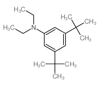 Benzenamine,3,5-bis(1,1-dimethylethyl)-N,N-diethyl- Structure