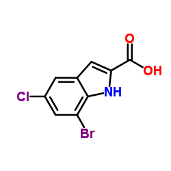 7-Bromo-5-chloro-1H-indole-2-carboxylic acid picture