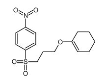 1-[3-(cyclohexen-1-yloxy)propylsulfonyl]-4-nitrobenzene结构式