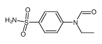 N-ethyl-N-formyl-sulfanilic acid amide Structure