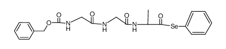 Z-Gly-Gly-DL-Ala-SePh Structure