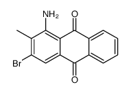 1-amino-3-bromo-2-methylanthracene-9,10-dione结构式