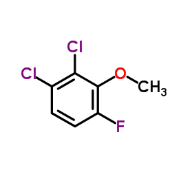 2,3-Dichloro-6-fluoroanisole structure