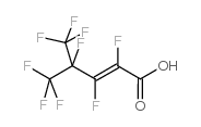 九氟(4-甲基戊-2-烯酸)结构式