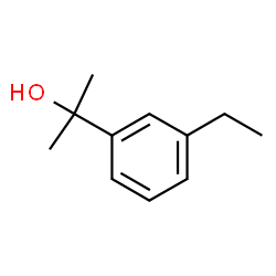 2-(3-乙基苯基)丙-2-醇结构式