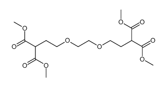 2,2'-<1,8-(3,6-Dioxaoctanediyl)>bis(dimethyl malonate)结构式