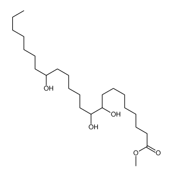 methyl 9,10,16-trihydroxytricosanoate结构式