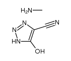 Methylammonium 4-Cyano-1H-1,2,3-triazol-5-olate Structure