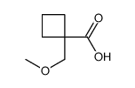 1-(methoxymethyl)cyclobutanecarboxylic acid(SALTDATA: FREE) Structure