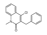 3-benzyl-4-chloro-1-methylquinolin-2-one结构式