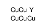 copper,yttrium(7:1) Structure