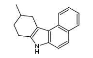 10-methyl-8,9,10,11-tetrahydro-7H-benzo[c]carbazole Structure
