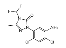 2-(5-AMINO-2,4-DICHLOROPHENYL)-4-(DIFLUOROMETHYL)-2, 4-DIHYDRO-5-METHYL-3H-1,2,4-TRIAZOL-3-ONE structure