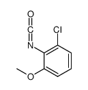 1-chloro-2-isocyanato-3-methoxybenzene结构式