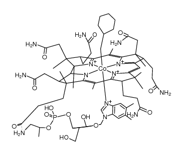 (cyclohexylmethyl)cobalamin Structure