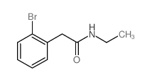 Ethyl 2-(2-bromophenyl)acetamide Structure