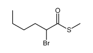 S-methyl 2-bromohexanethioate Structure