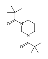 1-[3-(2,2-dimethylpropanoyl)-1,3-diazinan-1-yl]-2,2-dimethylpropan-1-one结构式