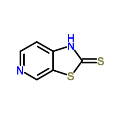 噻唑并[5,4-c]吡啶-2-硫醇结构式