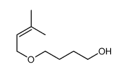 4-(3-methylbut-2-enoxy)butan-1-ol结构式