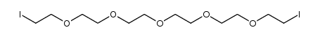 1,17-Diiodo-3,6,9,12,15-pentaoxaheptadecane结构式