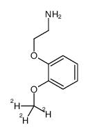 2-(2-Aminoethoxy)anisole-d3 Structure