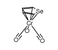 (η(5)-selenophene)Cr(CO)3结构式