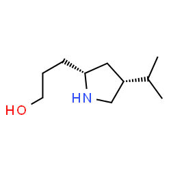 2-Pyrrolidinepropanol,4-(1-methylethyl)-,cis-(9CI) picture