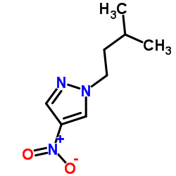 1-isopentyl-4-nitro-1H-pyrazole Structure