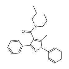 1,3-Diphenyl-N,N-dipropyl-5-methyl-1H-pyrazole-4-carboxamide picture