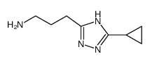 3-(5-Cyclopropyl-4H-1,2,4-Triazol-3-Yl)Propan-1-Amine picture