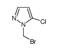 1-(bromomethyl)-5-chloropyrazole Structure