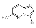 3-BROMOIMIDAZO[1,2-B]PYRIDAZIN-6-YLAMINE structure