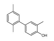 4-(2,5-dimethylphenyl)-2-methylphenol Structure