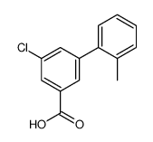 3-chloro-5-(2-methylphenyl)benzoic acid Structure
