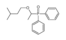 [1-(3-methylbutoxy)ethyl-phenylphosphoryl]benzene Structure